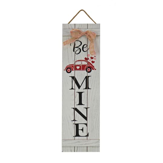 24&#x22; Valentine&#x27;s Day Be Mine Hanging Wall D&#xE9;cor